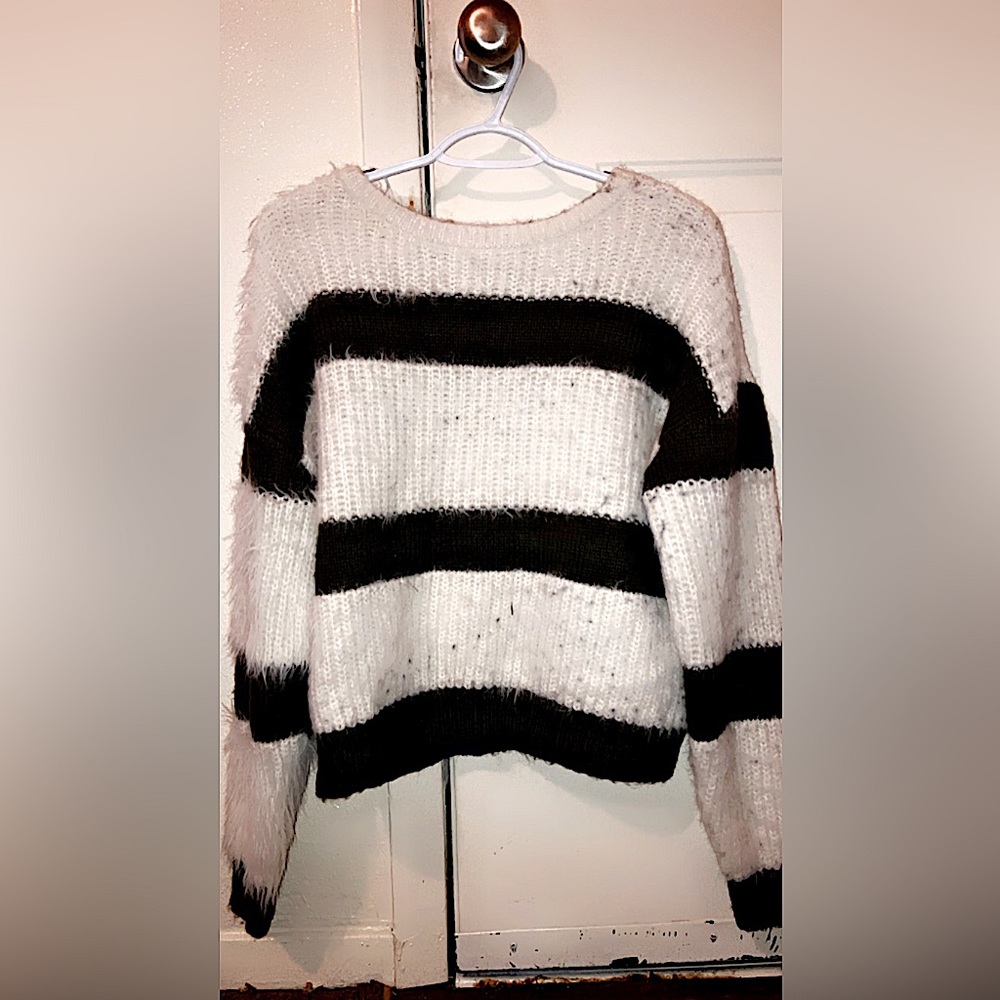 SHEIN stripped warm sweater
